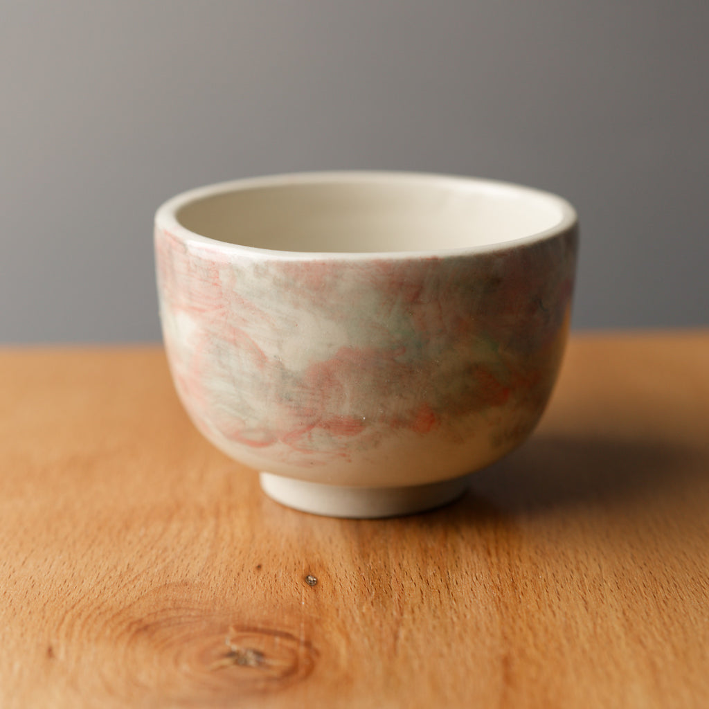 Ručně vyrobený hrnek na čaj - barevný